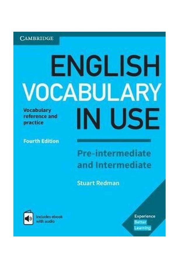 English Vocabulary In Use Pre-intermediate And Intermediate Fourth Edition - 1