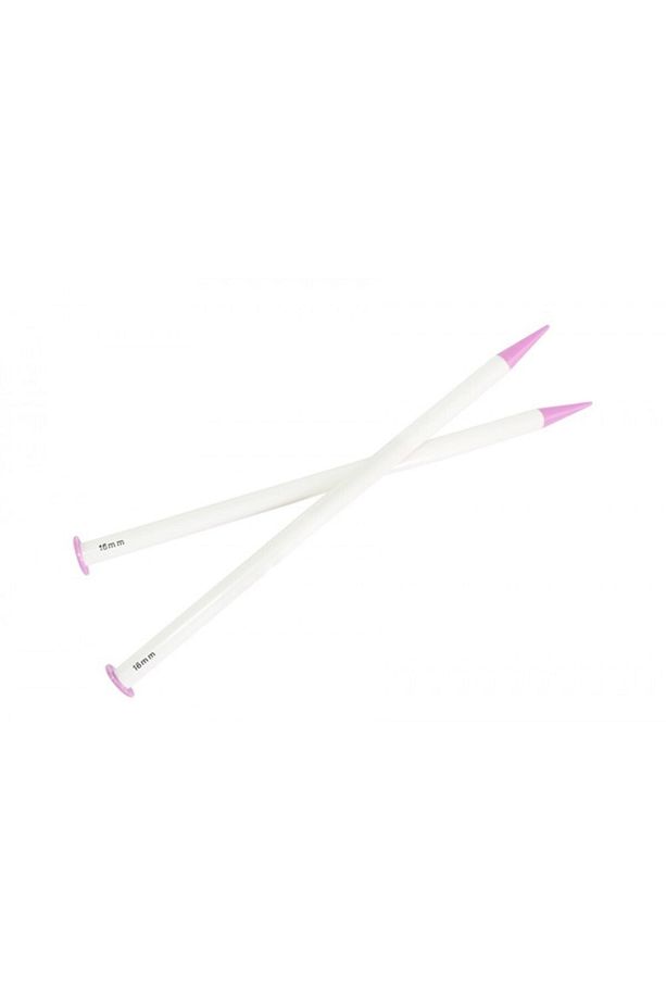 Yeni Model Kalın 40 Cm 15 Mm (15 NUMARA) Yün Şişi - 1