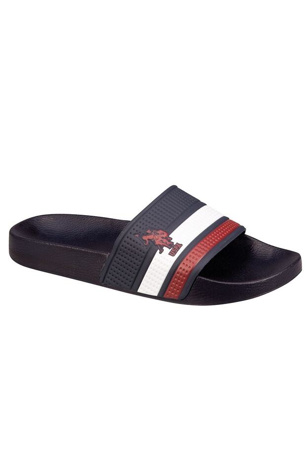 Us Polo Assn Molda Dark Blue Slippers