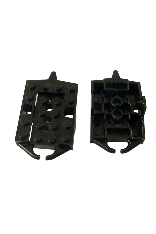 Original Accessory Custom Moc Base 4 X 5 Roller Coaster Car Black Vehicle 1 Piece Will Be Sent