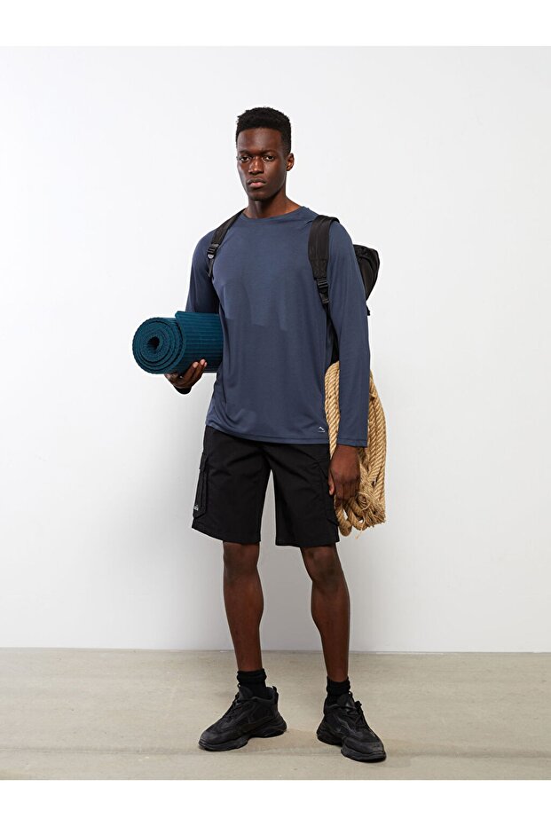 Standart Kalıp Erkek Kargo Şort - 1