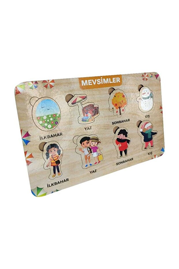 Wooden Bultak Seasons Puzzle Educational Toy