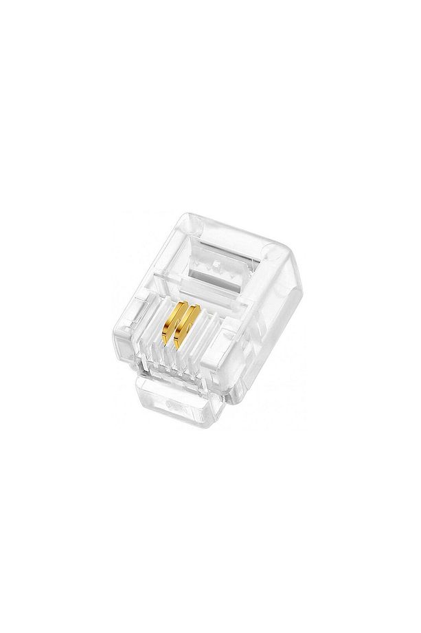 Rj11 Jack - 2 Pinli - 6p2c - 25 Adet - 1