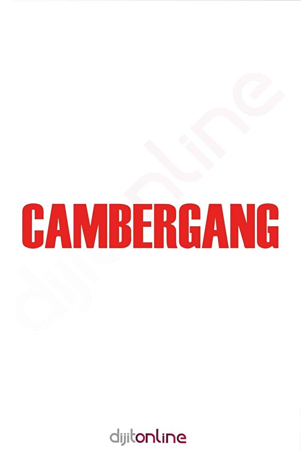 Cambergang Auto Sticker Car Glass Sticker 30x6cm