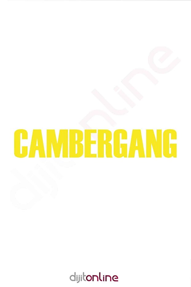 Cambergang Auto Sticker Car Glass Sticker 30x6cm
