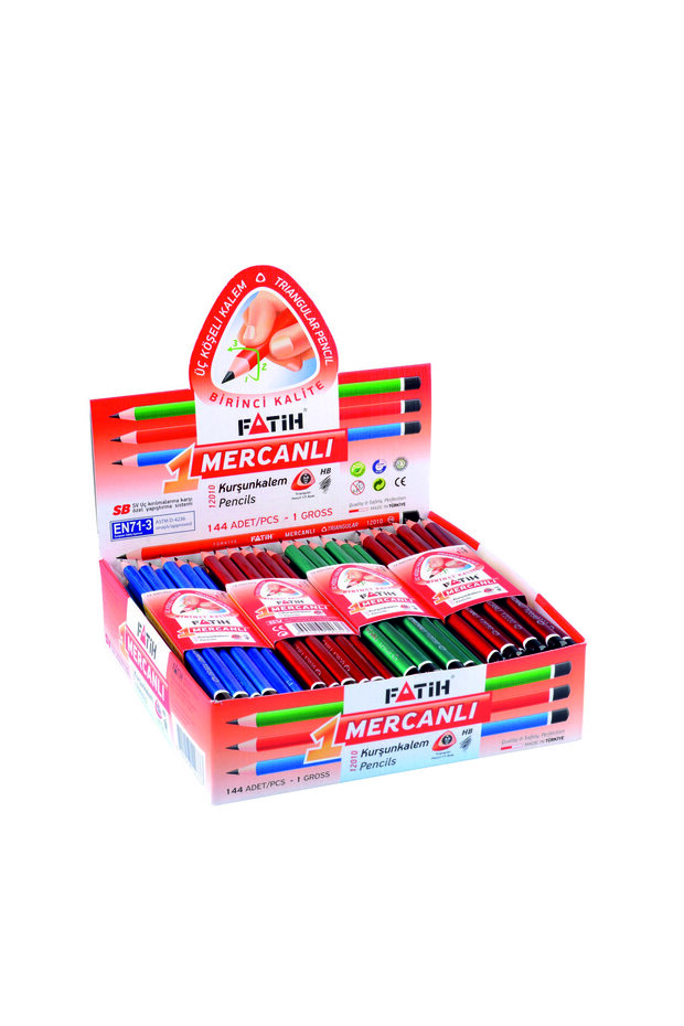Triangle Coral Pencil 12 Pcs