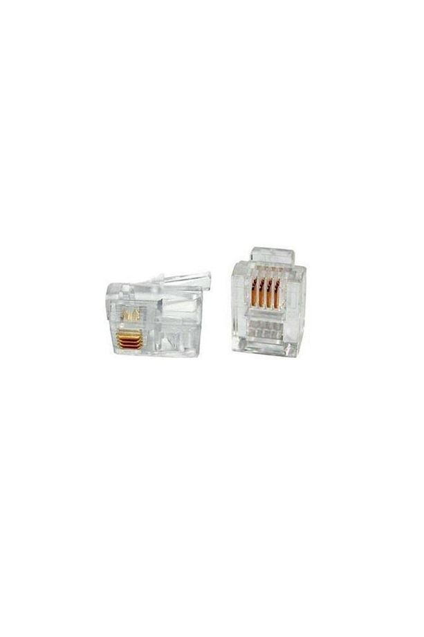 Rj11 Jack - 4 Pinli (6p4c) - 5 Adet - 1