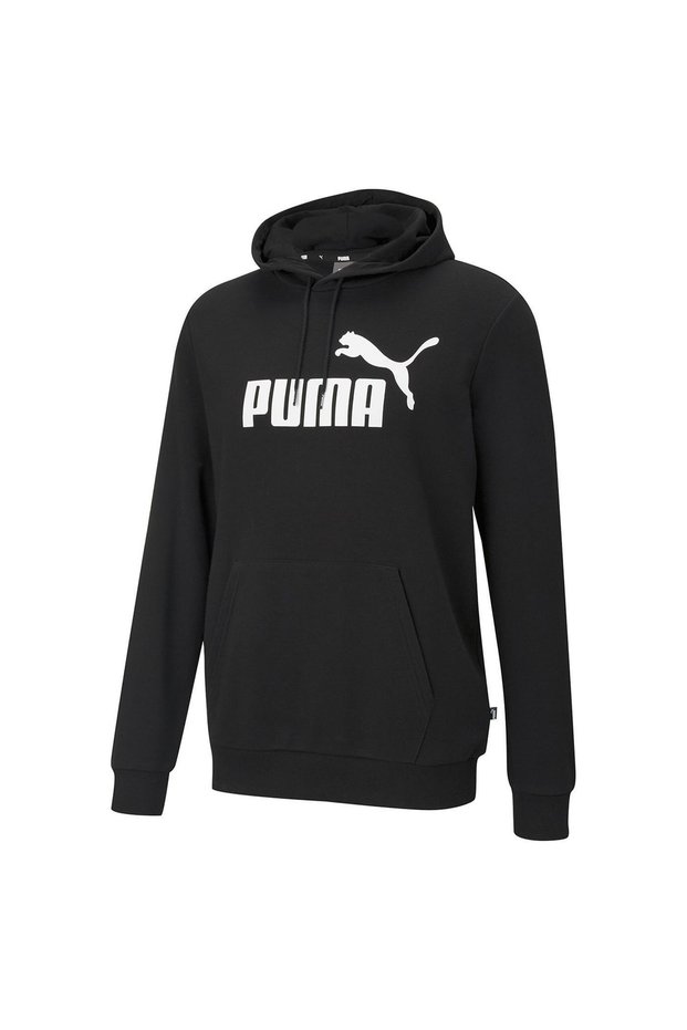 Ess Big Logo Hoodie Tr Men's Casual Sweatshirts 58668801 Black