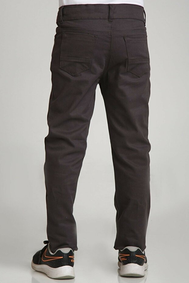 Unısex Spor Model Camel Canvas Pantolon - 1