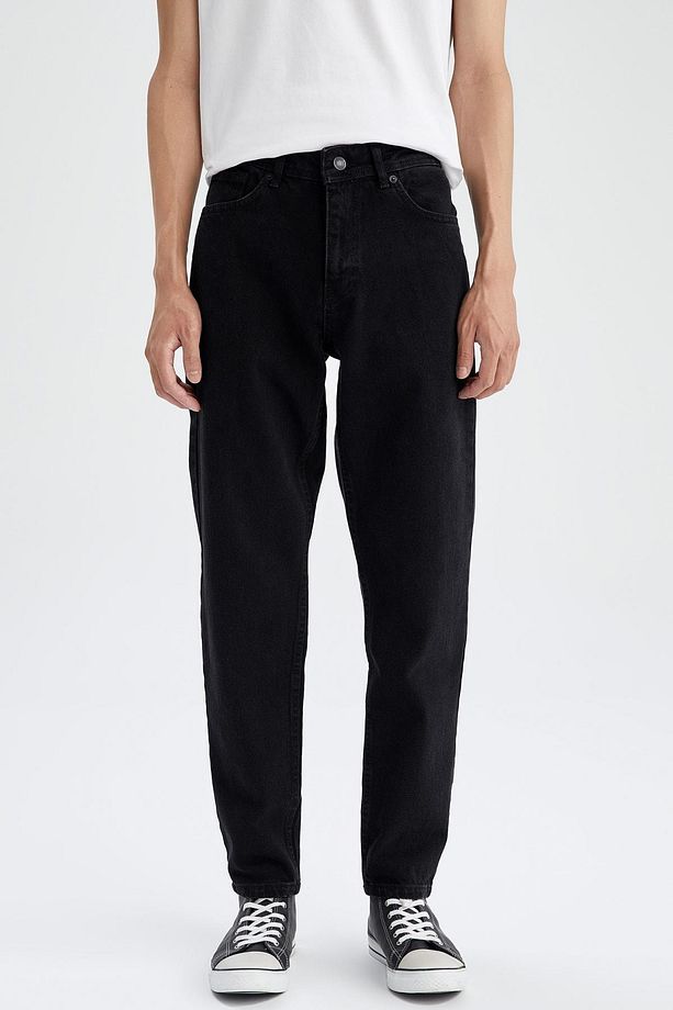 Regular Tapered Fit Jean Pantolon - 1