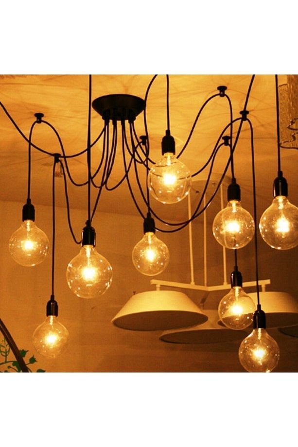 Rustik Led Ampul E27 4 Watt G95 Glop Flamanlı Rustik Led Ampul - 5