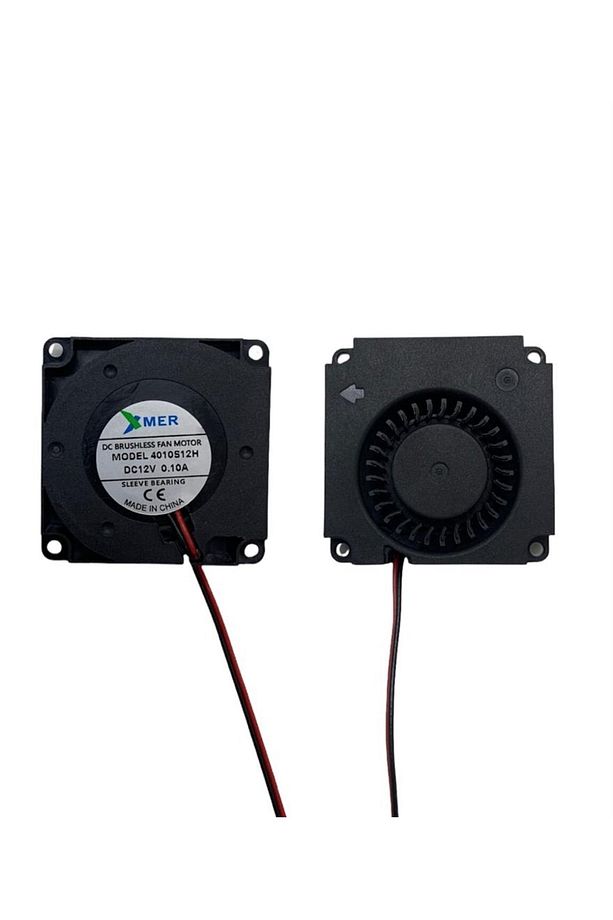 40x40x10mm Salyangoz 12v 0.10a 2p Xmer Fan - 1