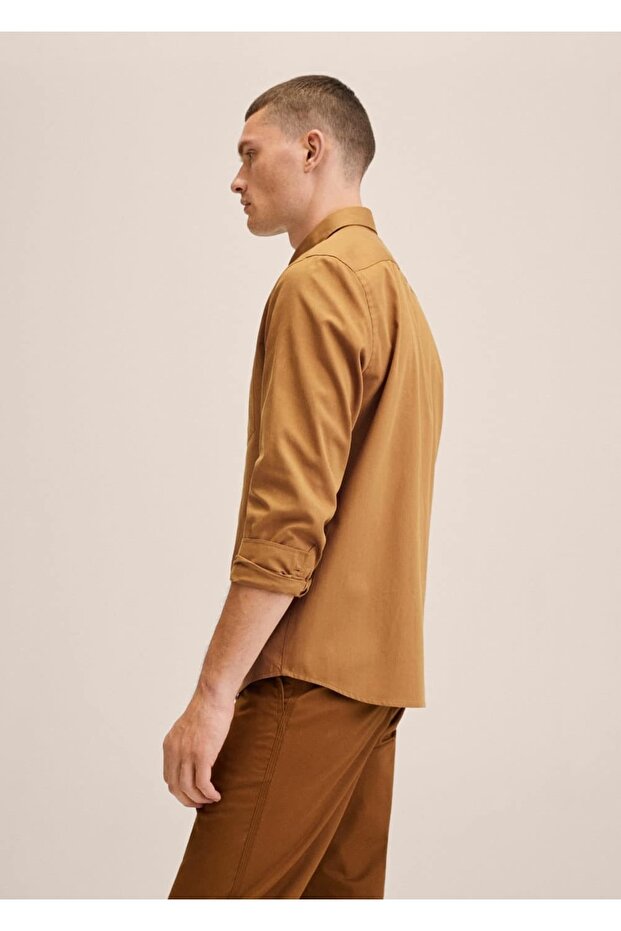 Lyocell Regular Fit Pamuklu Gömlek - 8