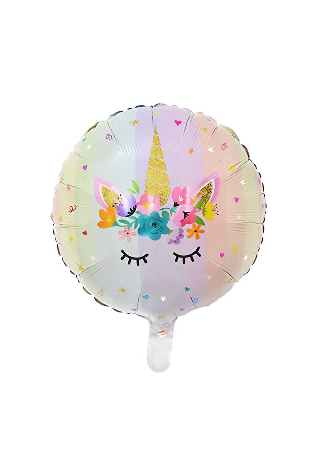 Dev Unicorn Rakam Balonlu Set - 2