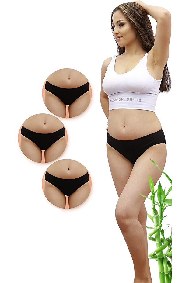 3-Piece Antibacterial Bamboo Women's Panties