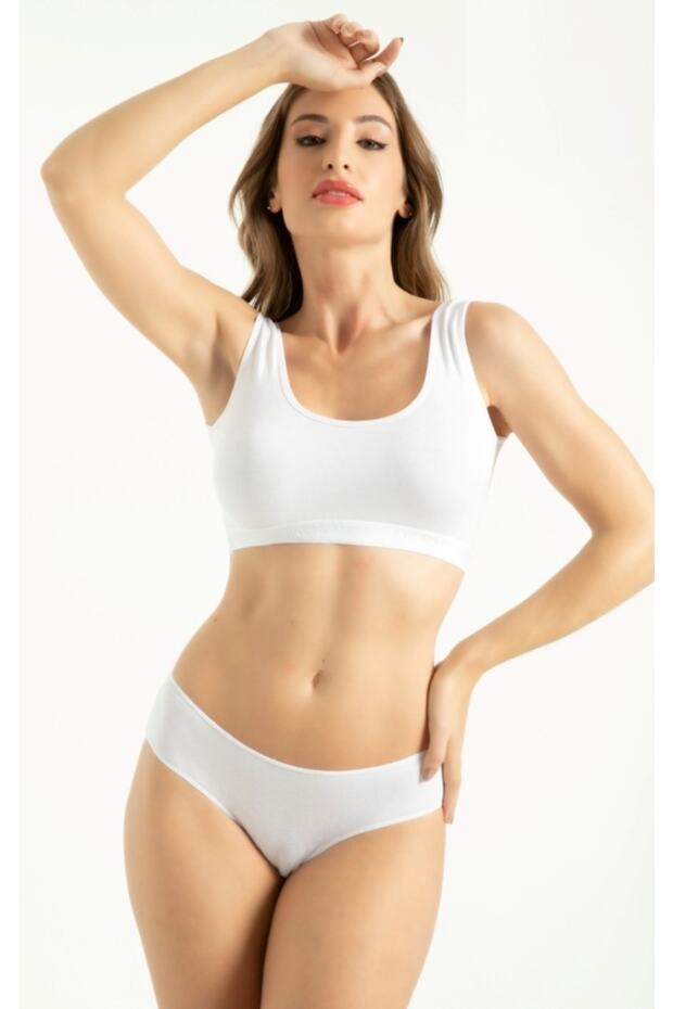 Women's 5 Pack Bamboo Low Waist Slip Panties (2BLACK-2WHITE-1TEN)
