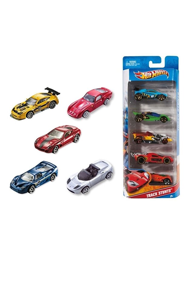 Hot Wheels 5'li Araba Seti - 1