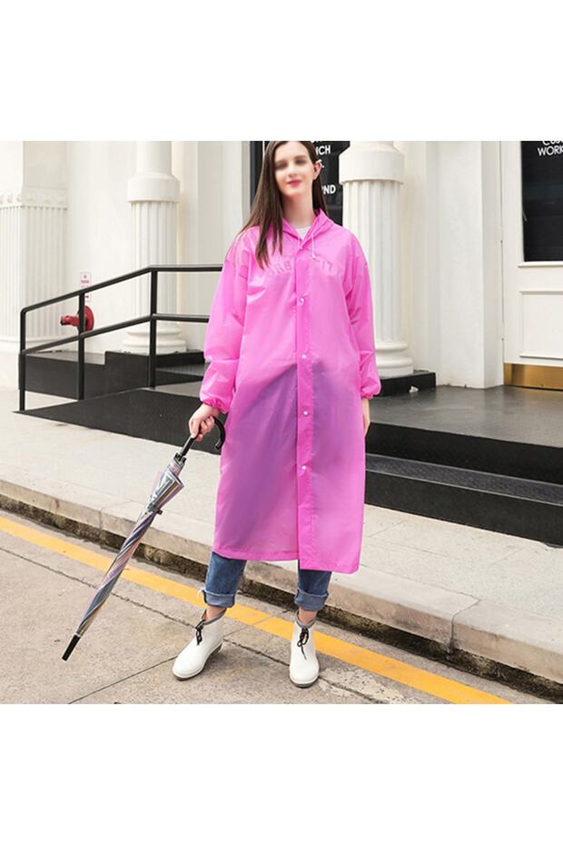 Marlux Unisex Eva Raincoat Pink Sports Raincoat Mrc-801