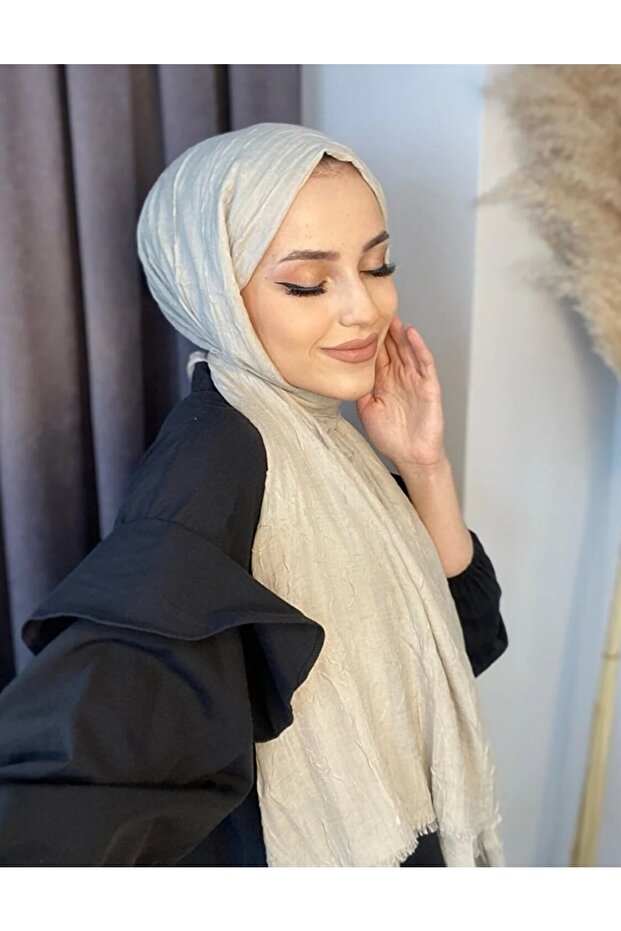 Bambu Kraş Şal-bej - 2