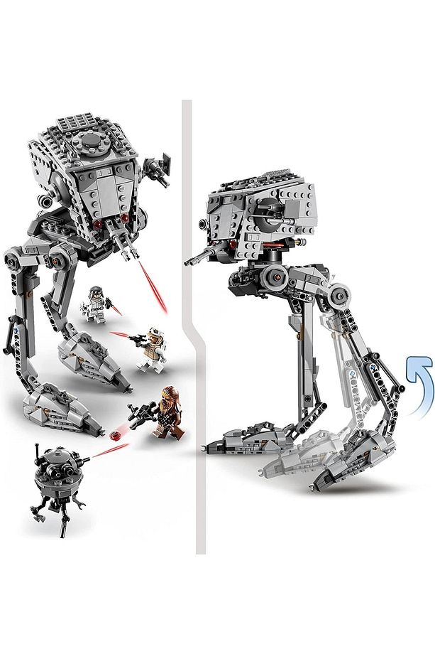 Star Wars™ Hoth™ AT-ST™ 75322 - 9 Yaş ve Üzeri Çocuklar için Oyuncak Yapım Seti (586 Parça) - 3