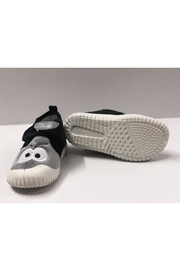 Kafkaslar Kız Erkek Çocuk Polar Ev Okul Kreş Dışarı Panduf Ayakkabısı - 3