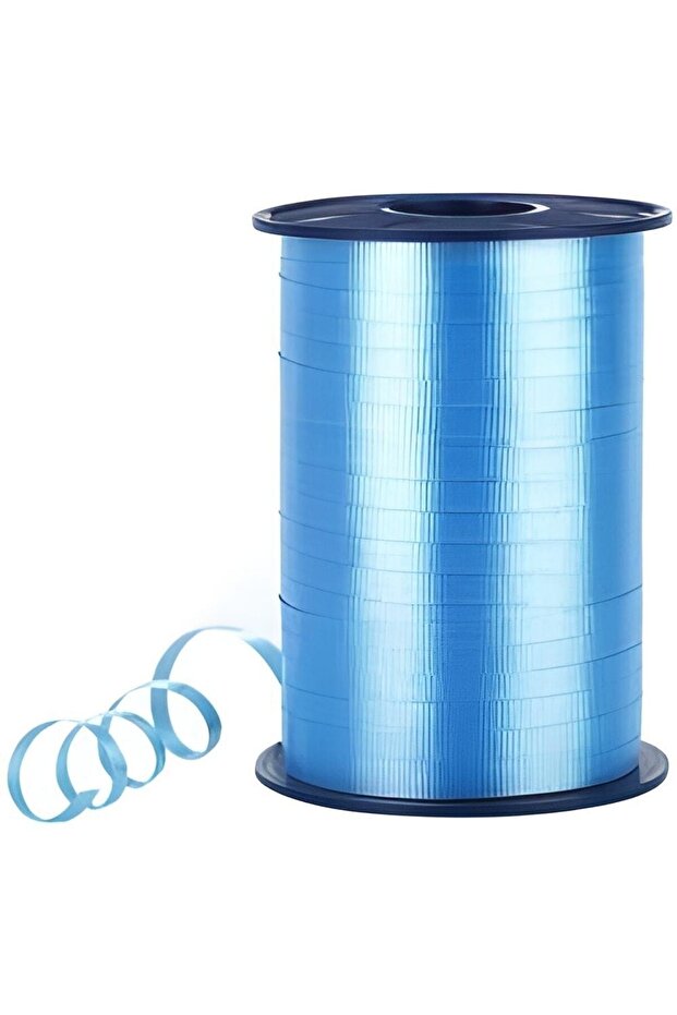 Mini Party Store Pastel Blue Raffia Ribbon 8 Mm X 200 mt