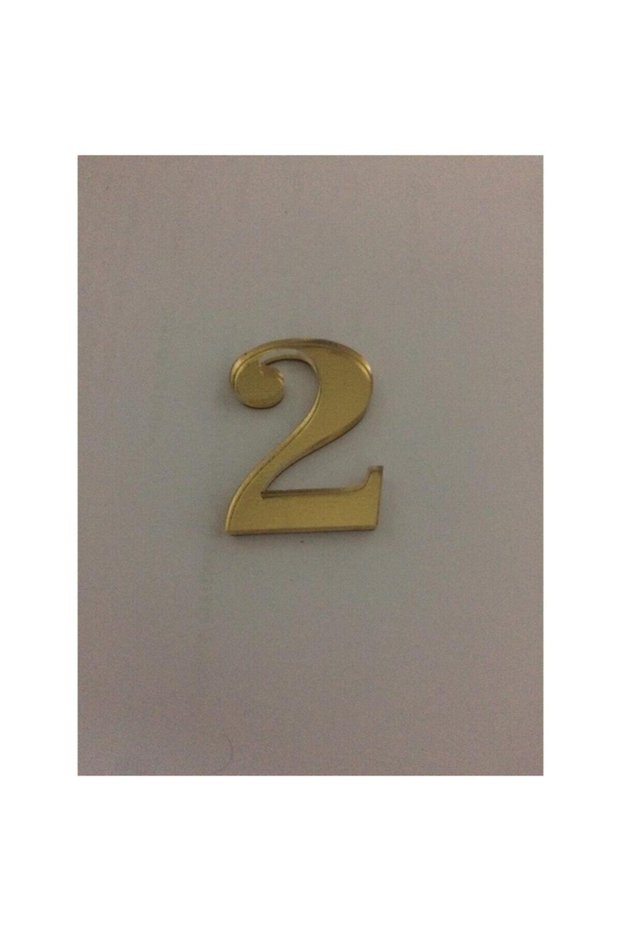 5 Cm Altın Sarı No:2
