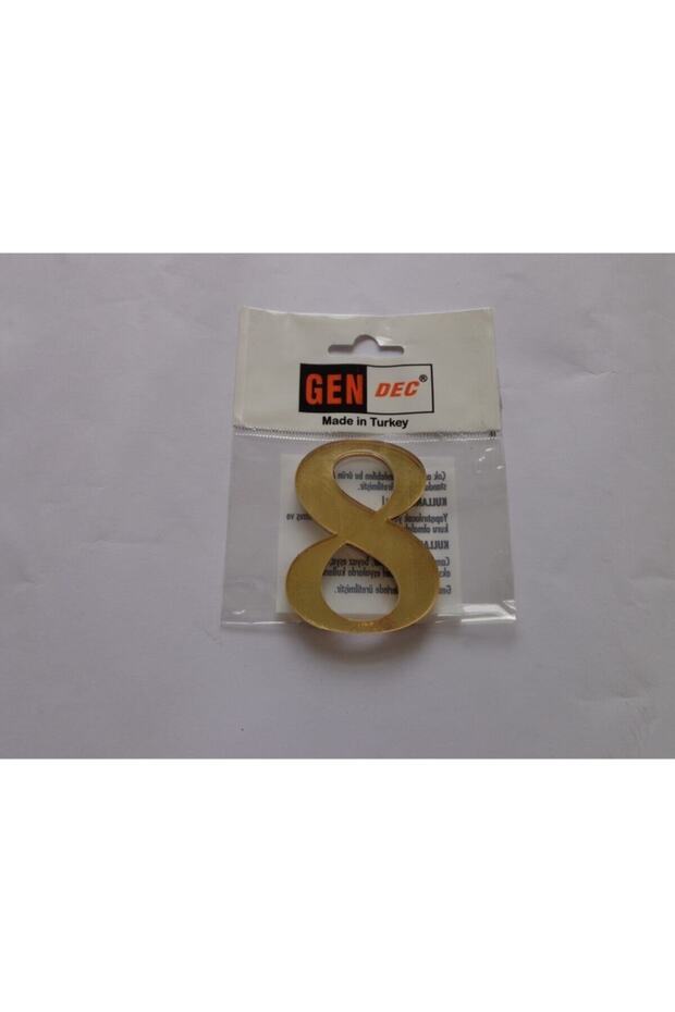 7 Cm Altın Sarı No:8