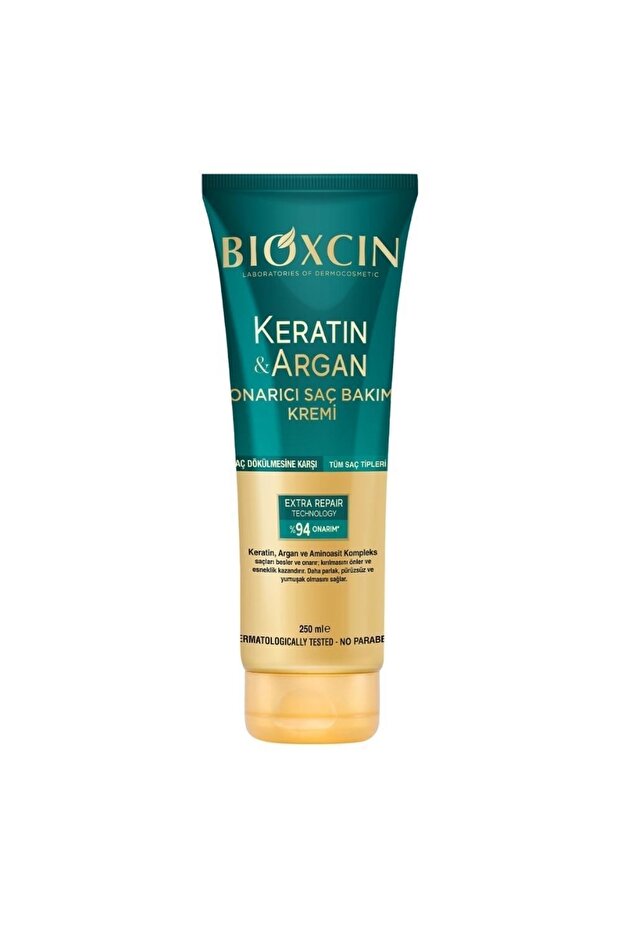 Keratin Ve Argan Onarıcı Saç Bakım Kremi 250 Ml