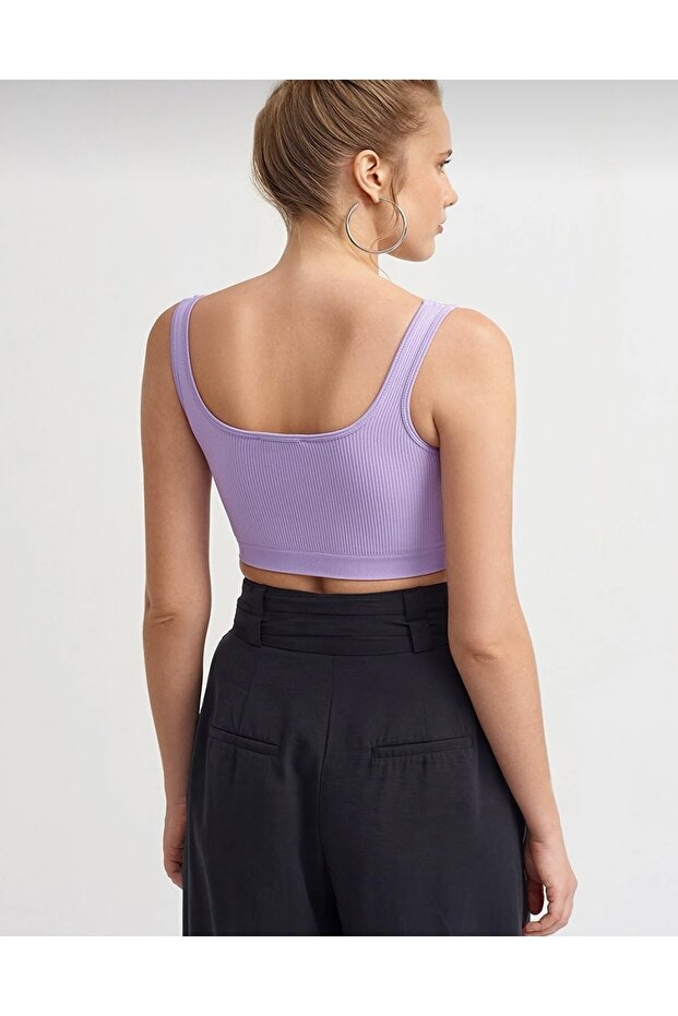 Askılı Crop Top - 3