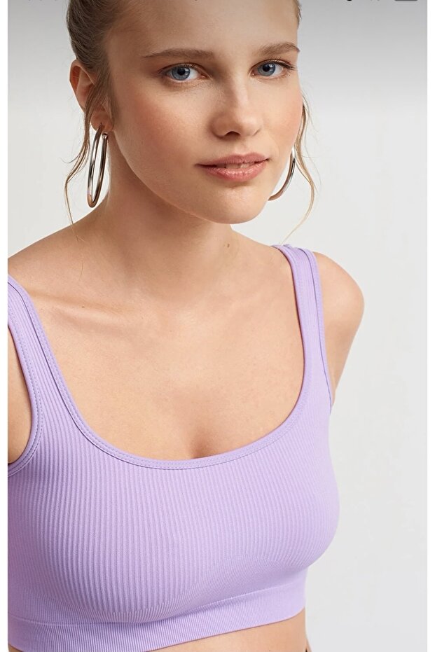 Askılı Crop Top - 4