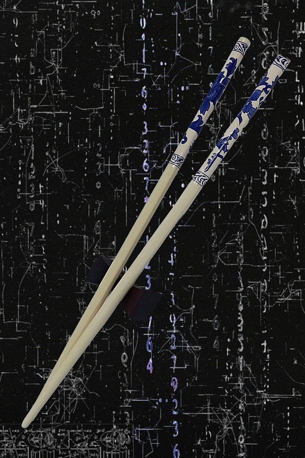 Chopstick Yemek Çubuğu Beşli Set No.4 - 3
