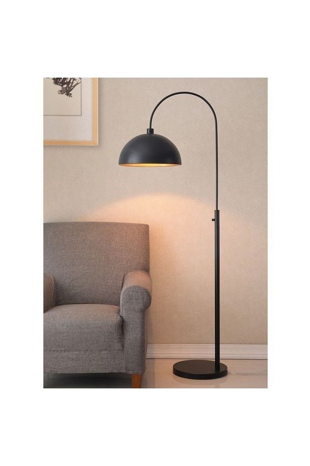 Retro Metal Dekoratif Siyah Modern Dekoratif Lambader Köşe Lambası - 1