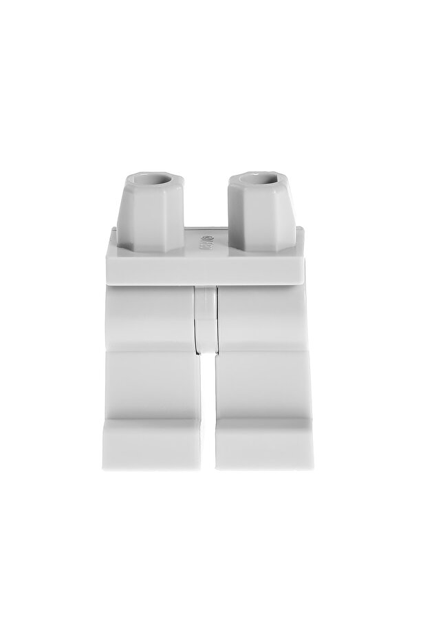 Accessory Custom Moc Minifigure Minifigure Legs Leg Single Color White Pants 1Pcs
