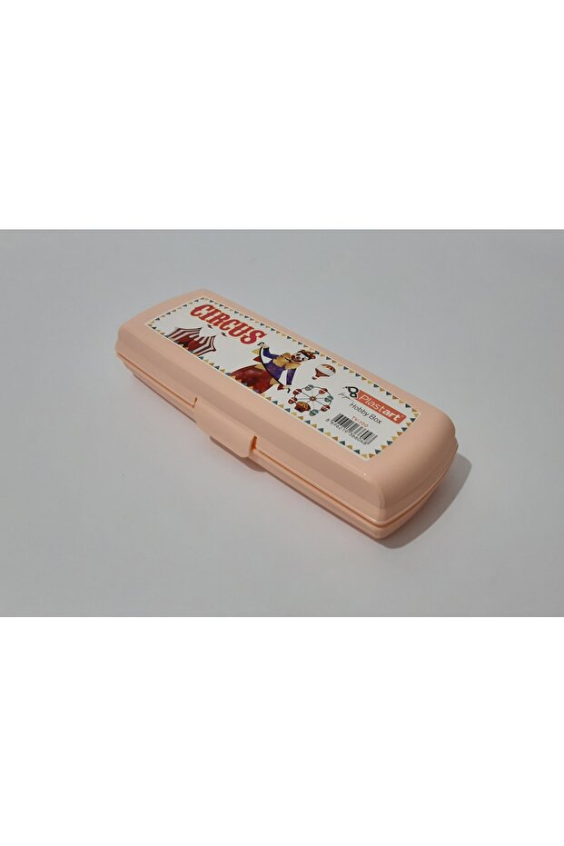 Pen Holder Plastic Rectangular Pen Box - 1