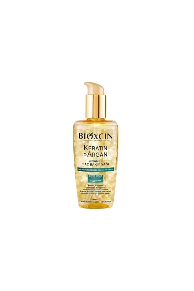 150 Ml Keratin Argan Repair Hair Care Oil