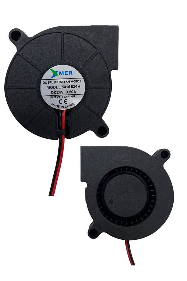 50x50x15mm Salyangoz 24v 0.20a 2p Xmer Fan - 1