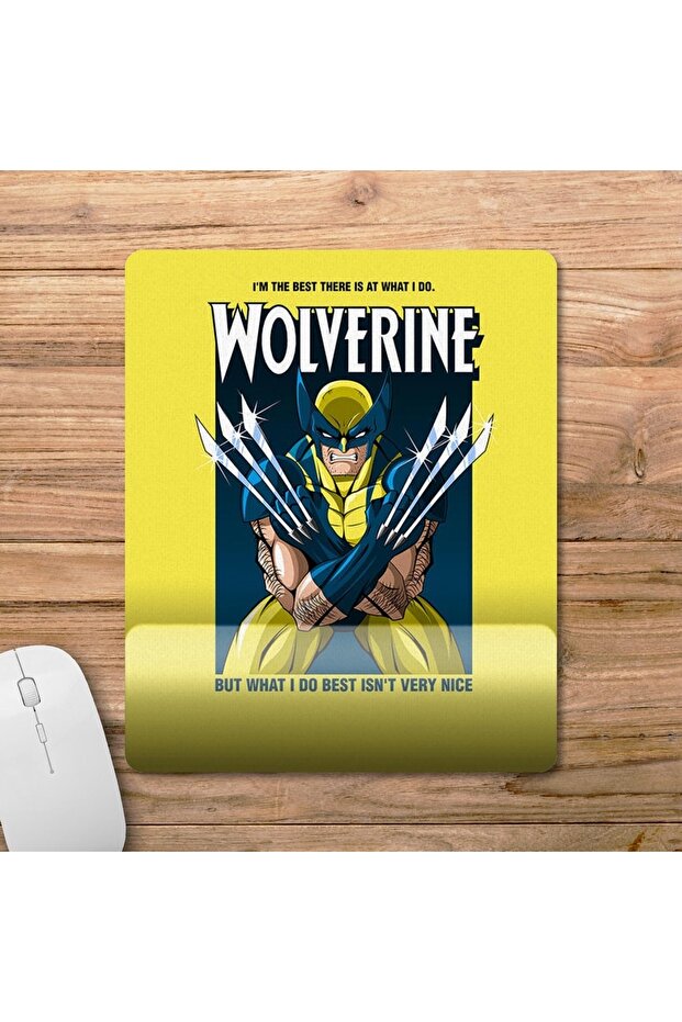 Wolverine Mousepad with Wrist Support Model - 2 - 1