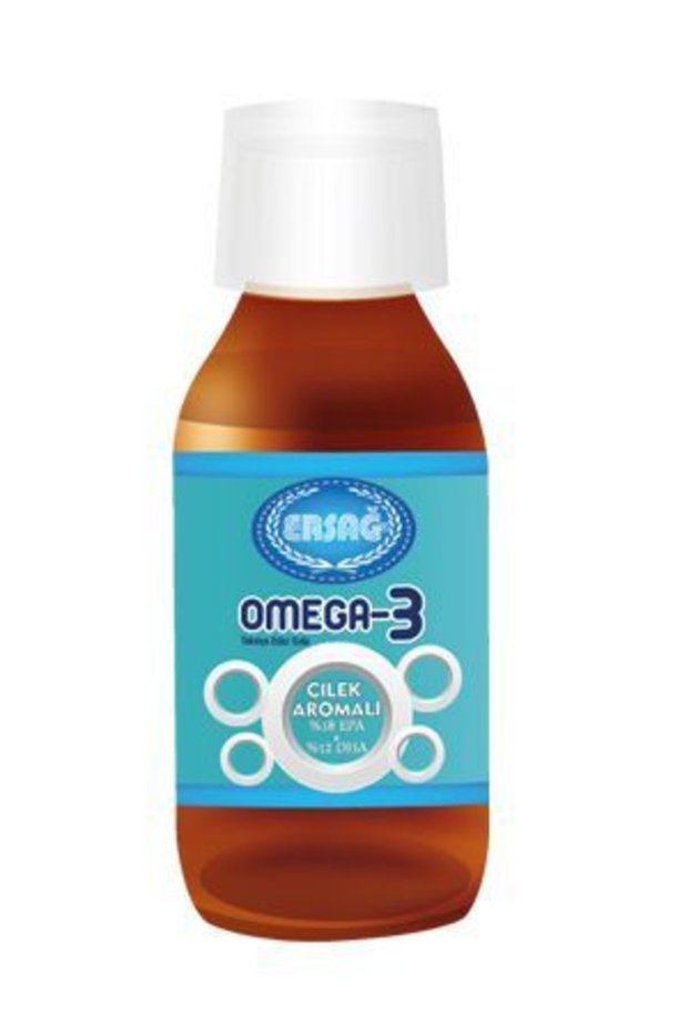 Omega 3 Liquid Strawberry Flavored