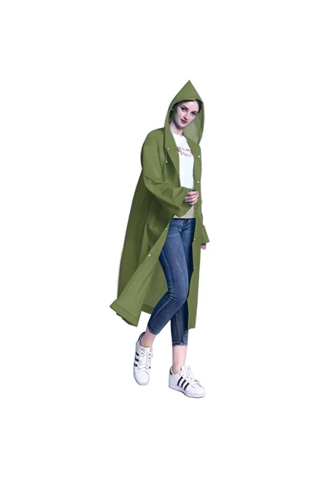 Marlux Unisex Eva Raincoat Khaki Sports Raincoat Mrc-801