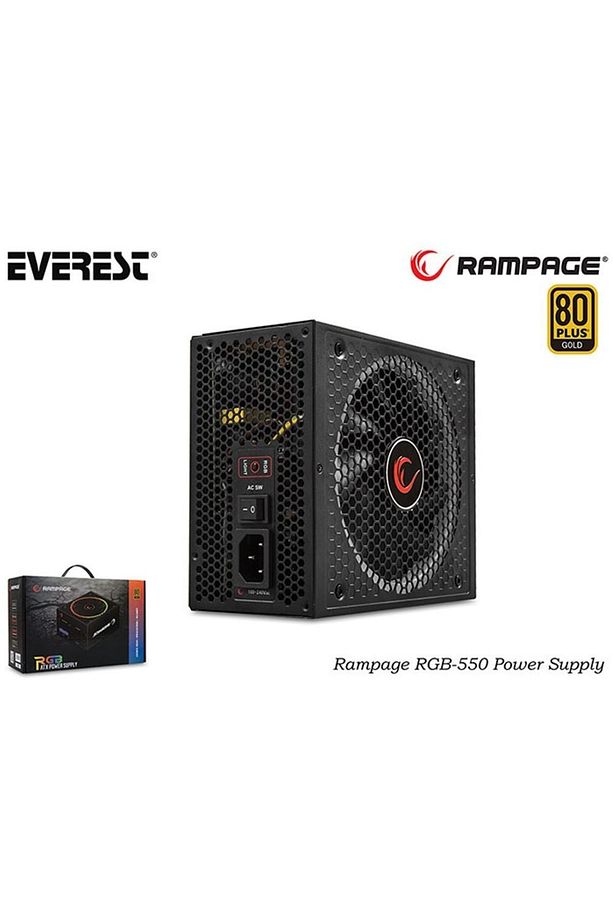 Rgb-550 80plus Gold 550w Full Modüler Rgb Güç Kaynağı - 1
