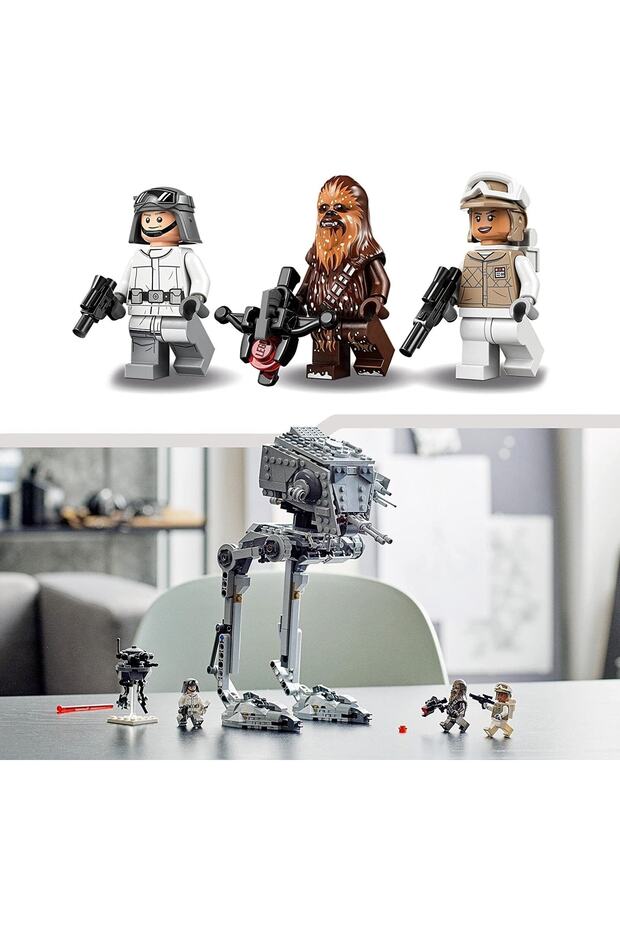 Star Wars™ Hoth™ AT-ST™ 75322 - 9 Yaş ve Üzeri Çocuklar için Oyuncak Yapım Seti (586 Parça) - 5