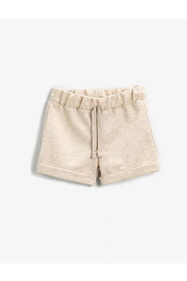 Kız Çocuk Basic Mini Şort Pamuklu - 1