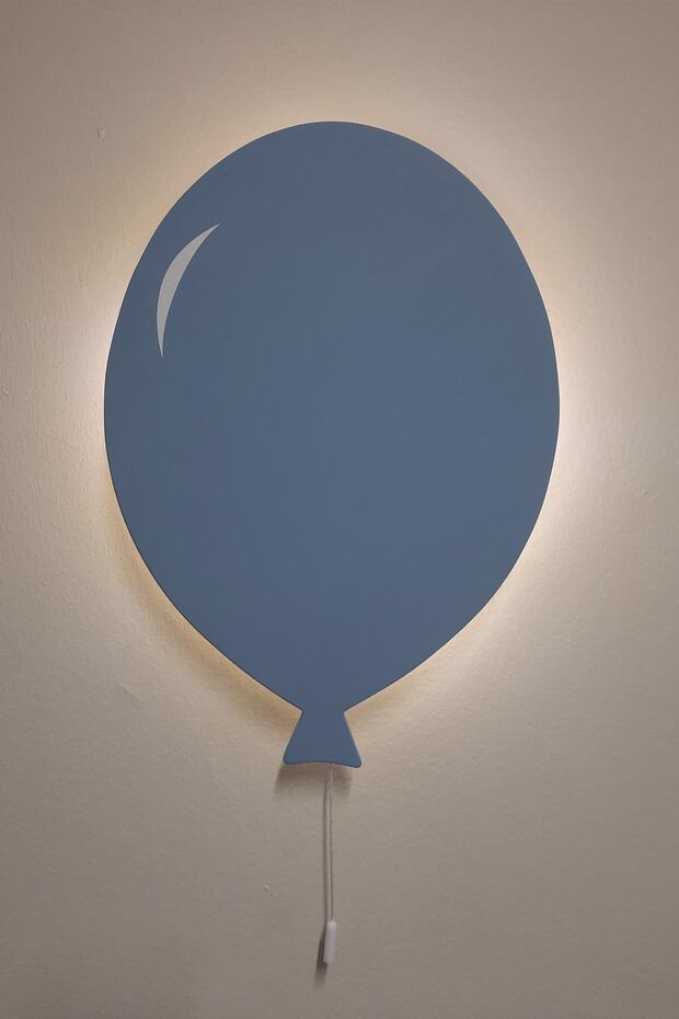 Balon Aydınlatma, Mavi - 7