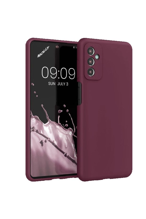 Galaxy M23 Compatible Plum Guardian Matte Silicone Case