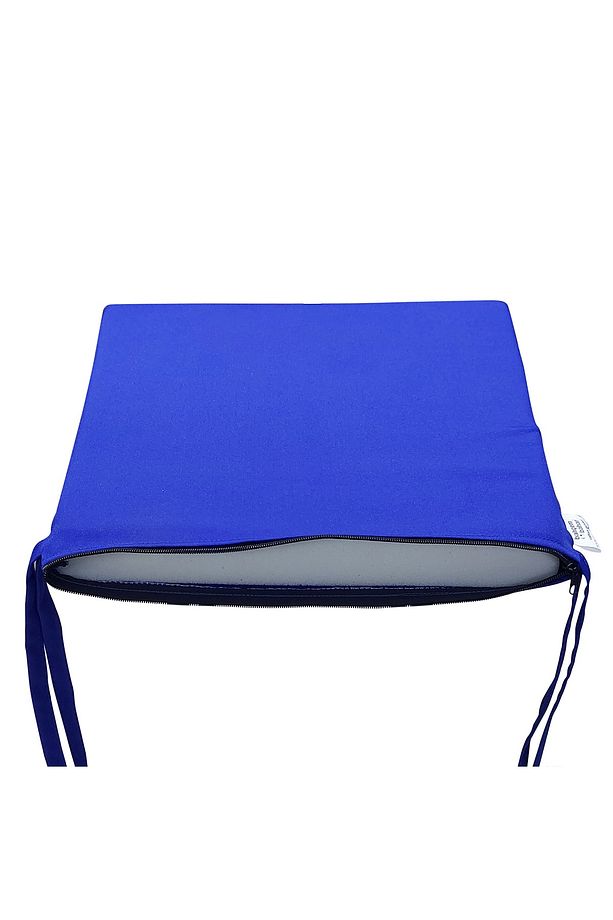 4 Adet Su Geçirmez Kumaş Rattan Minderi-saks Mavi - 3