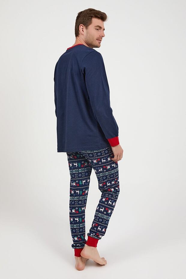 Bear Aile Kombini Anne&kız-baba&oğul Pijama Takımı (fiyatlar Herbir Ürün Için Ayrı Hesaplanmaktadır) - 6