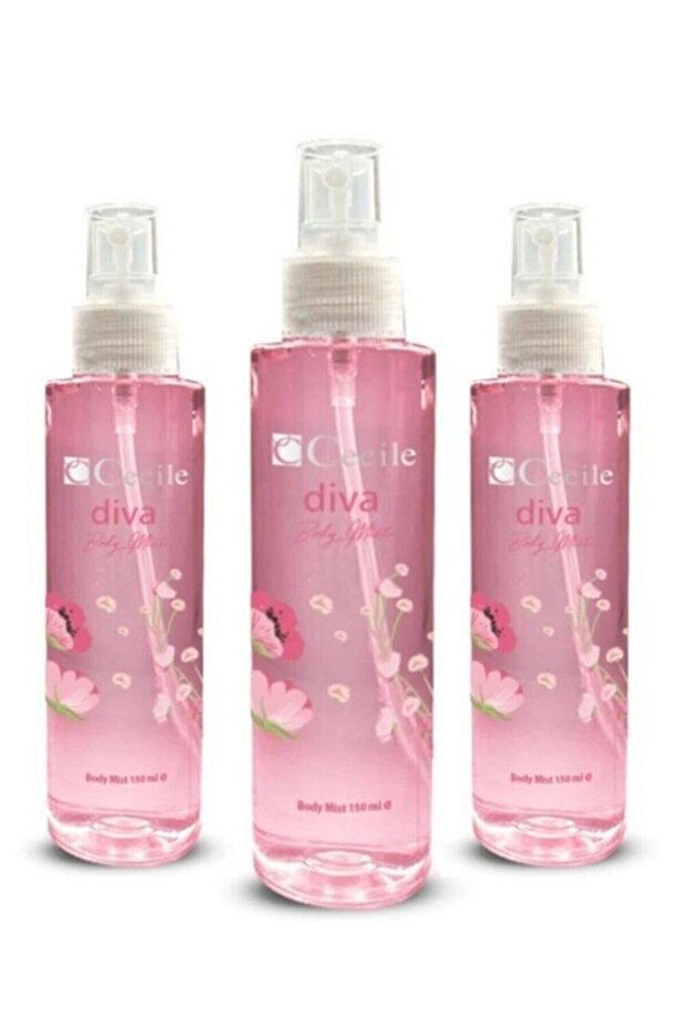 Body Mist Diva 150 ml X3 - 1