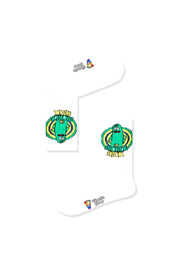 جوارب رياضية بيكل ريك بيضاء - 1