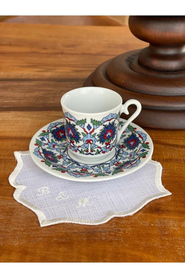 منديل تقديم القهوة، حامل العرض - 2